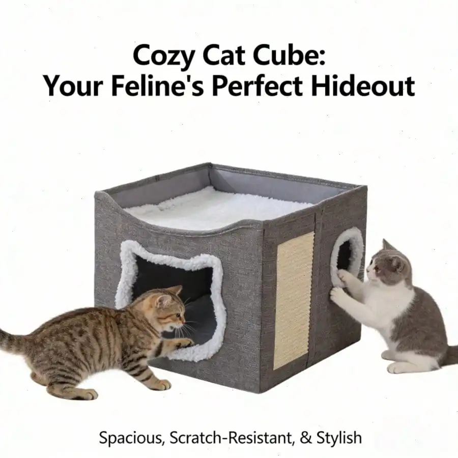 Cozy Cat Cave Hideaway