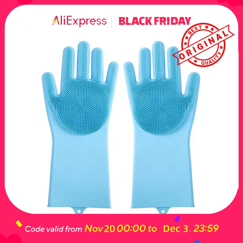 Cat Deshedding Grooming Glove